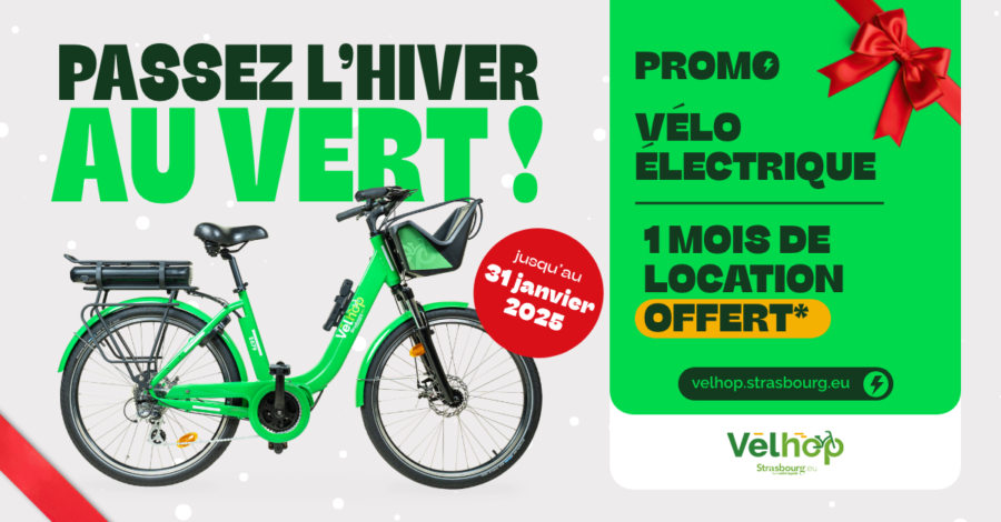 PROMO – 1 mois de vélo électrique offert