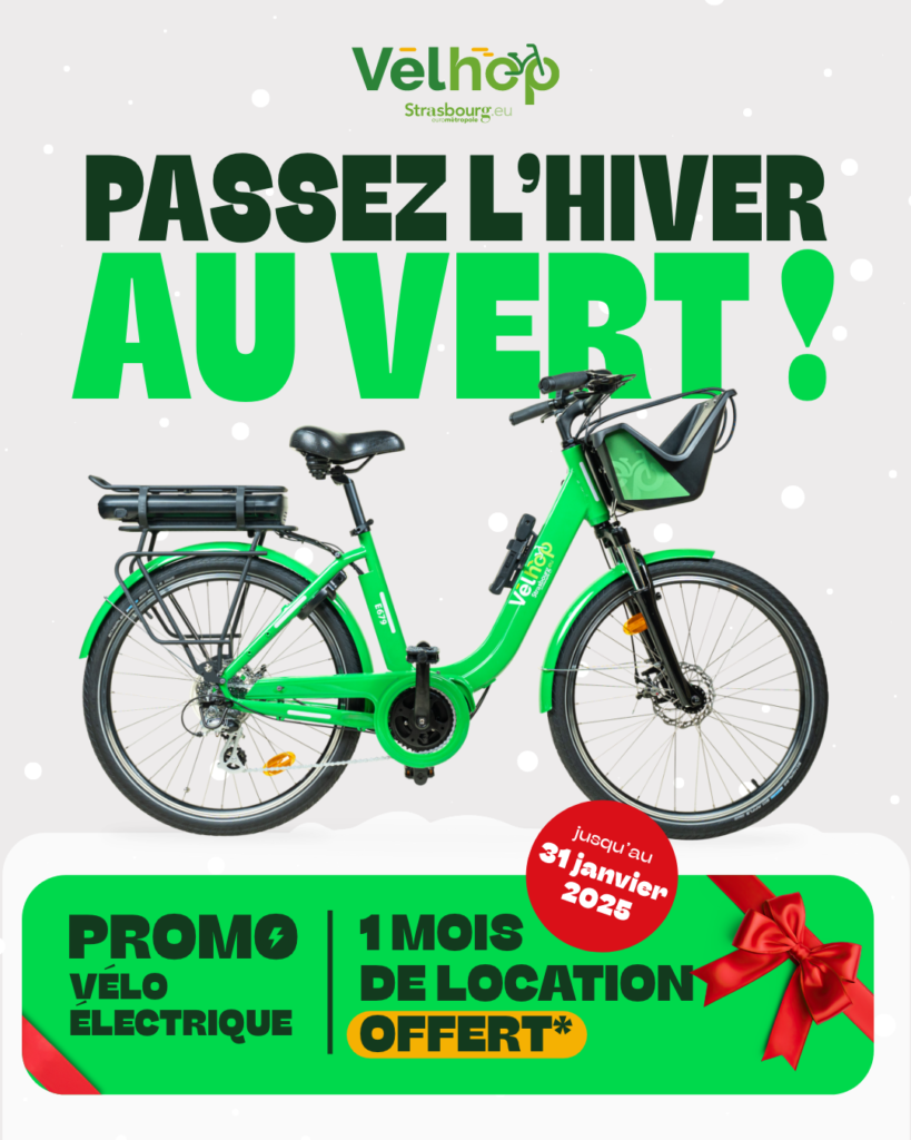 Location de vélo électrique - 1 mois offert