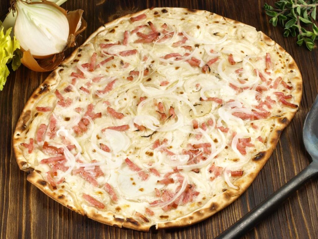 Manger à Strasbourg : tarte flambée - Vélhop