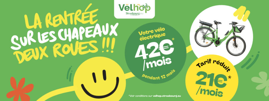 La rentrée sur les chapeaux deux roues avec Vélhop !