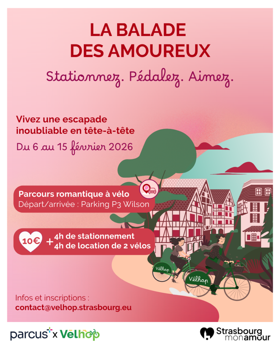 La Balade des Amoureux : Stationnez, pédalez, aimez…